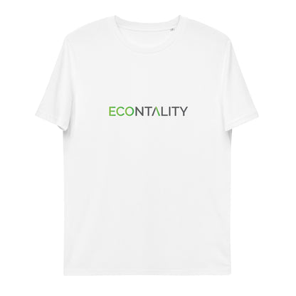 Econtality Wordmark Logo Unisex organic cotton t-shirt