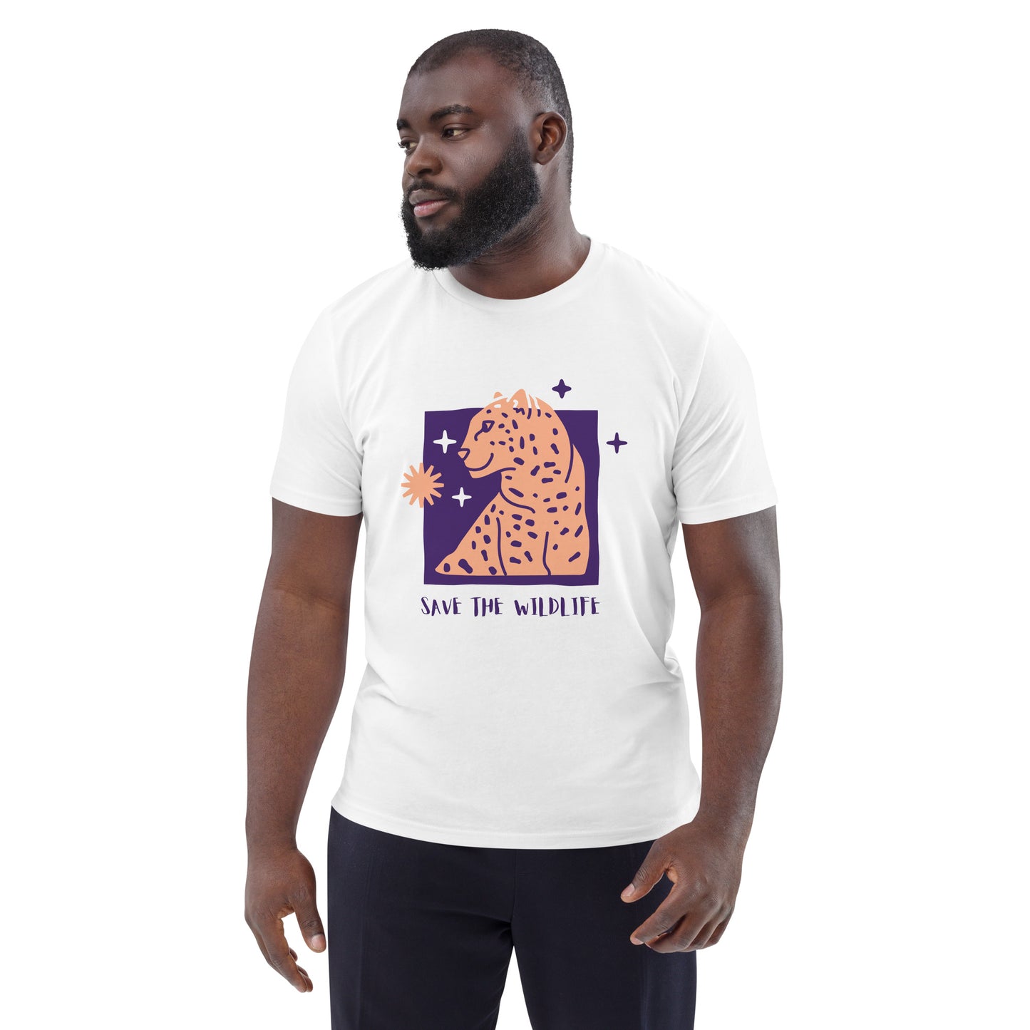 Save the Wildlife Unisex organic cotton t-shirt