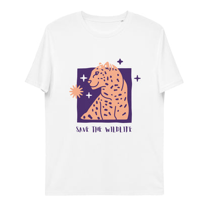 Save the Wildlife Unisex organic cotton t-shirt