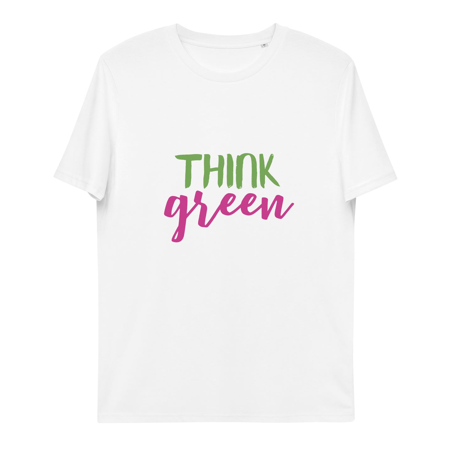 Think Green unisex organic cotton t-shirt