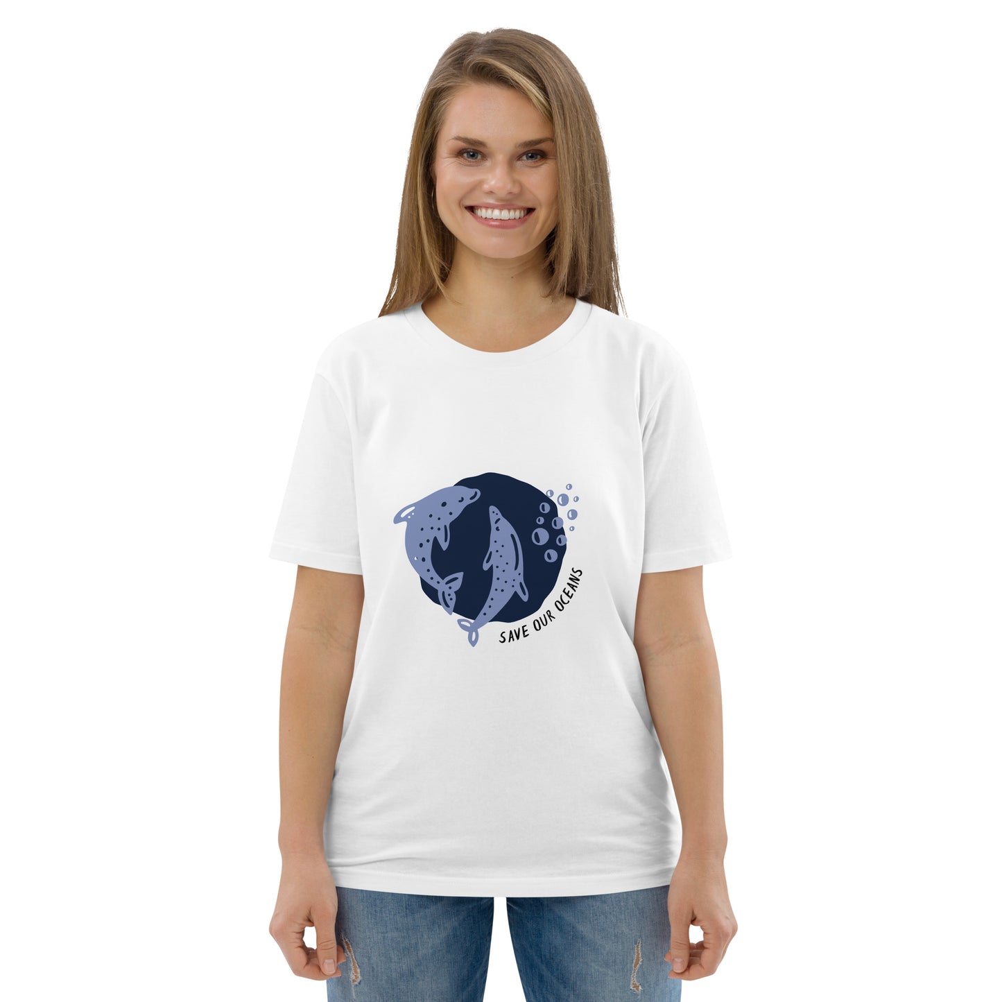 Save Our Oceans unisex organic cotton t-shirt