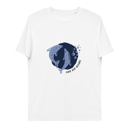 Save Our Oceans unisex organic cotton t-shirt