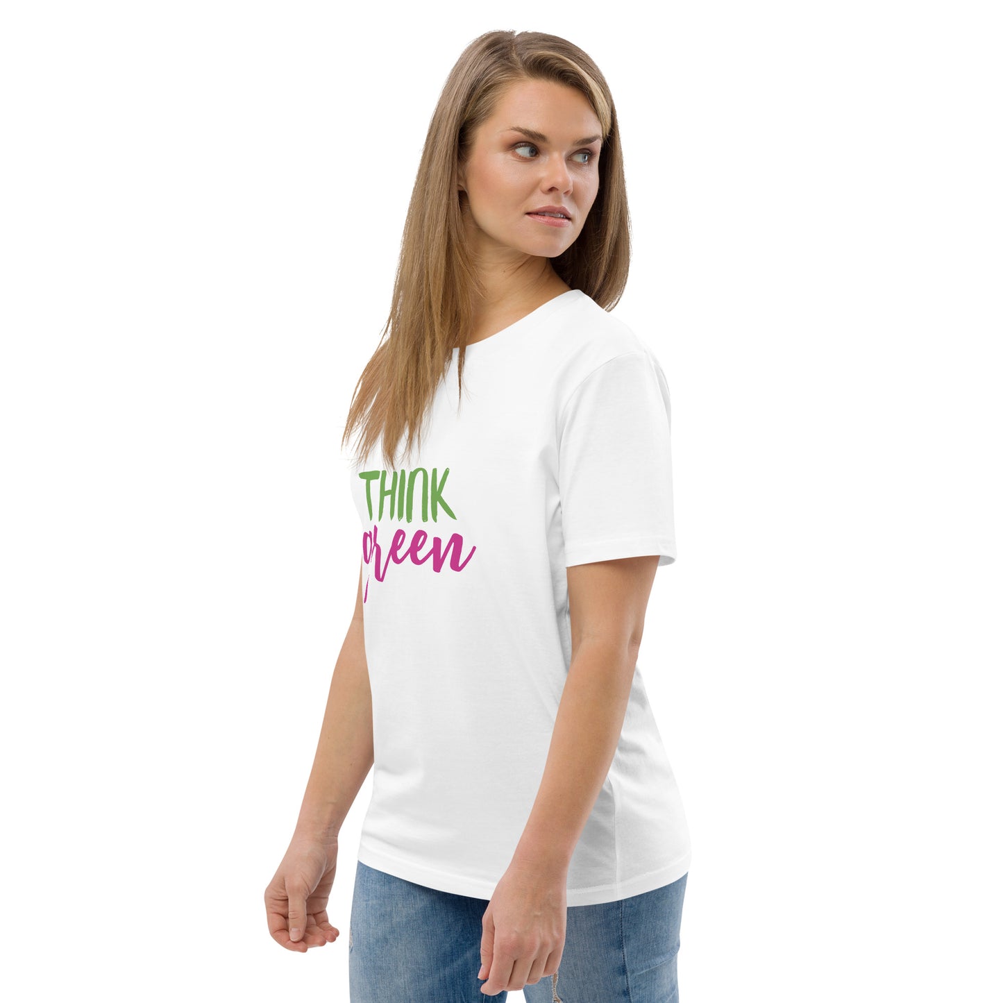 Think Green unisex organic cotton t-shirt