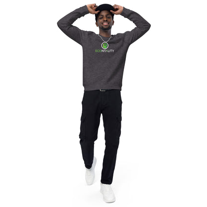 Unisex Organic Raglan Eco - Logo Sweatshirt | Eco-Friendly Comfort and Style