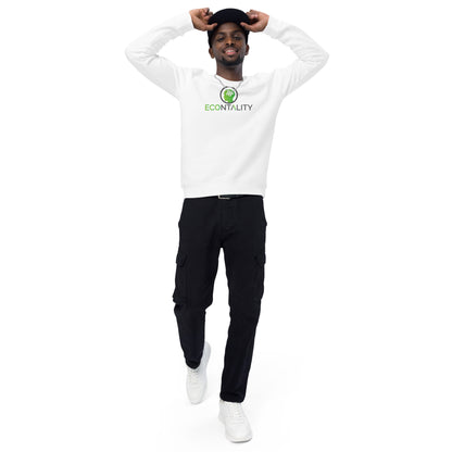 Unisex Organic Raglan Eco - Logo Sweatshirt | Eco-Friendly Comfort and Style