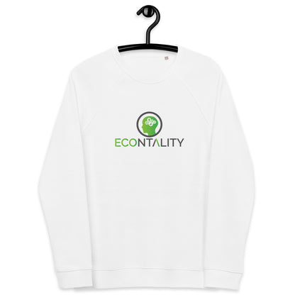 Unisex Organic Raglan Eco - Logo Sweatshirt | Eco-Friendly Comfort and Style